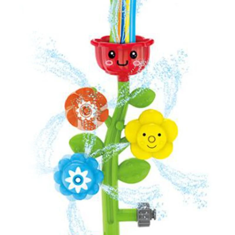 

Water Sprinkler Toys for Kids Outdoor Backyard Flower Spinning Sprinkler Toys Outdoor Water Spray Sprinkler for Summer