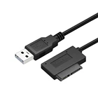 Кабель-адаптер USB 2,0 к SATA, конвертер 6 + 7 Pin, 13Pin разъемы для ноутбука, ноутбука, ПК, SSD, HDD, жесткого диска