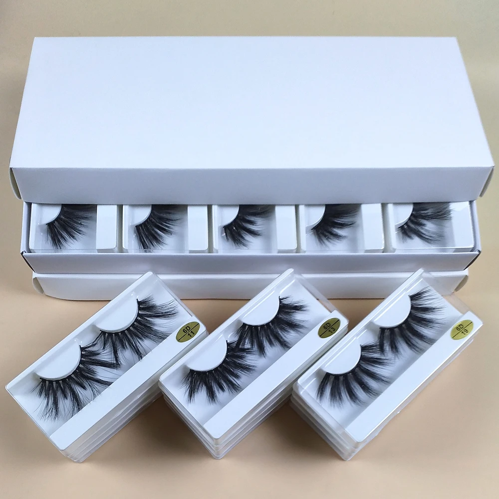 

3Pairs/lot Fake Eyelashes whole sale 25mm Lashes Eyelash Clusters Dramatic Big Eyelashes Soft Thick Extended Eyes Lashes Makeup