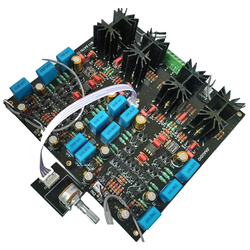 Плата предварительного усилителя класса А Lusya HIFI M11Board и печатная плата наушников