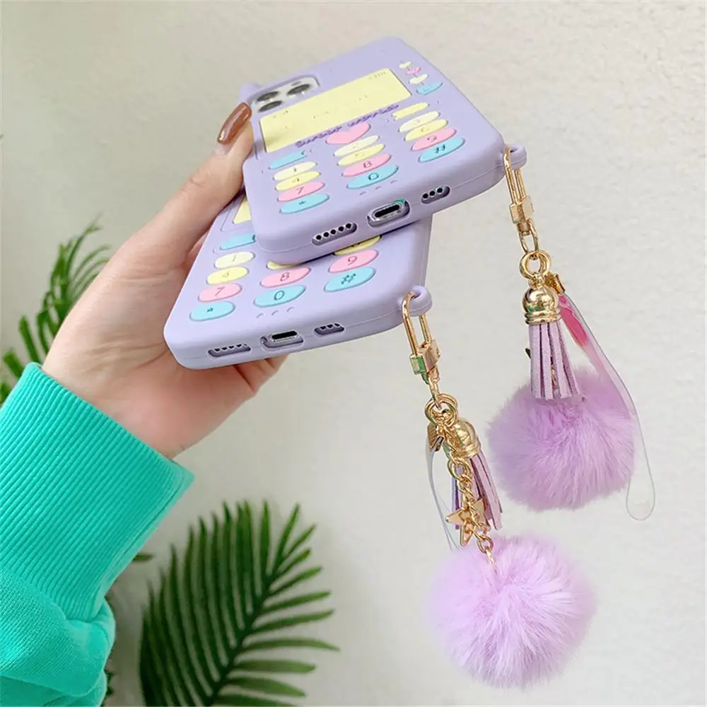 

Love Heart Kid Girl Gift Phone Case For Iphone 12Mini 11Pro Max XR XS Max 6 7 8 Plus SE 2020 Soft Cute Pink Silicone Back Cover