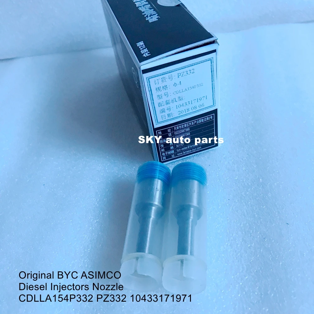 Оригинальные дизельные форсунки BYC ASIMCO CDLLA154P332 PZ332 10433171971 (12 шт)|Регулирование