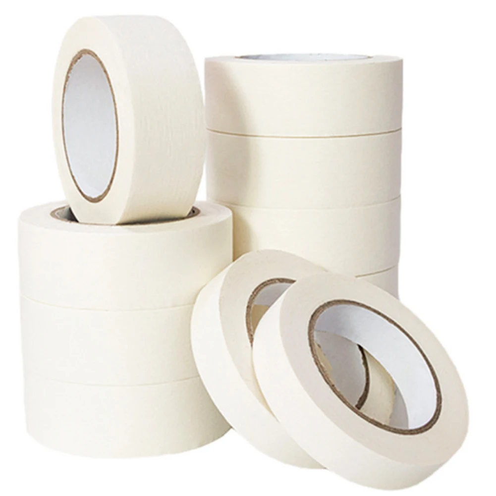 

Masking Side Adhesive Tape Painting Easy Sketch Drawing Supplies 1cm 1.5cm 2cm Decorating Tear General Purpose Art Crepe Paper