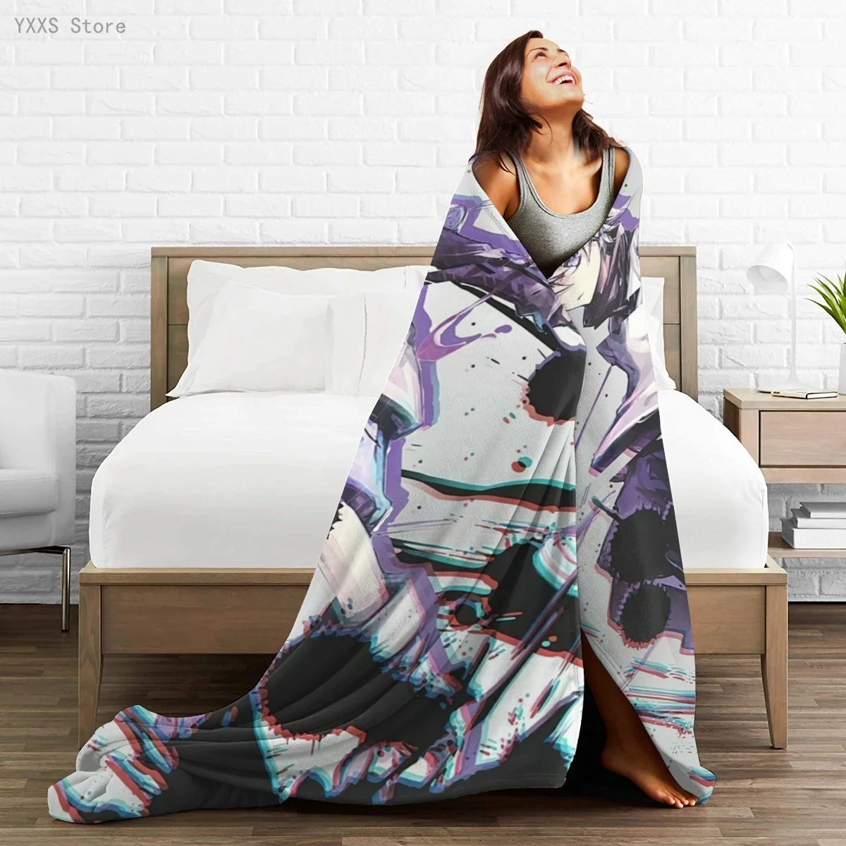 

Hunter x Hunter 3D Cartoon Sherpa Blanket Warm Super Soft Flannel Office Nap Bedspread Sofa Bedding Plush Quilt Plaids 292609473