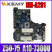 original for lenovo z50 75 g50 75 aclu7 aclu8 nm a291 notebook pc motherboard a10 7300 cpu