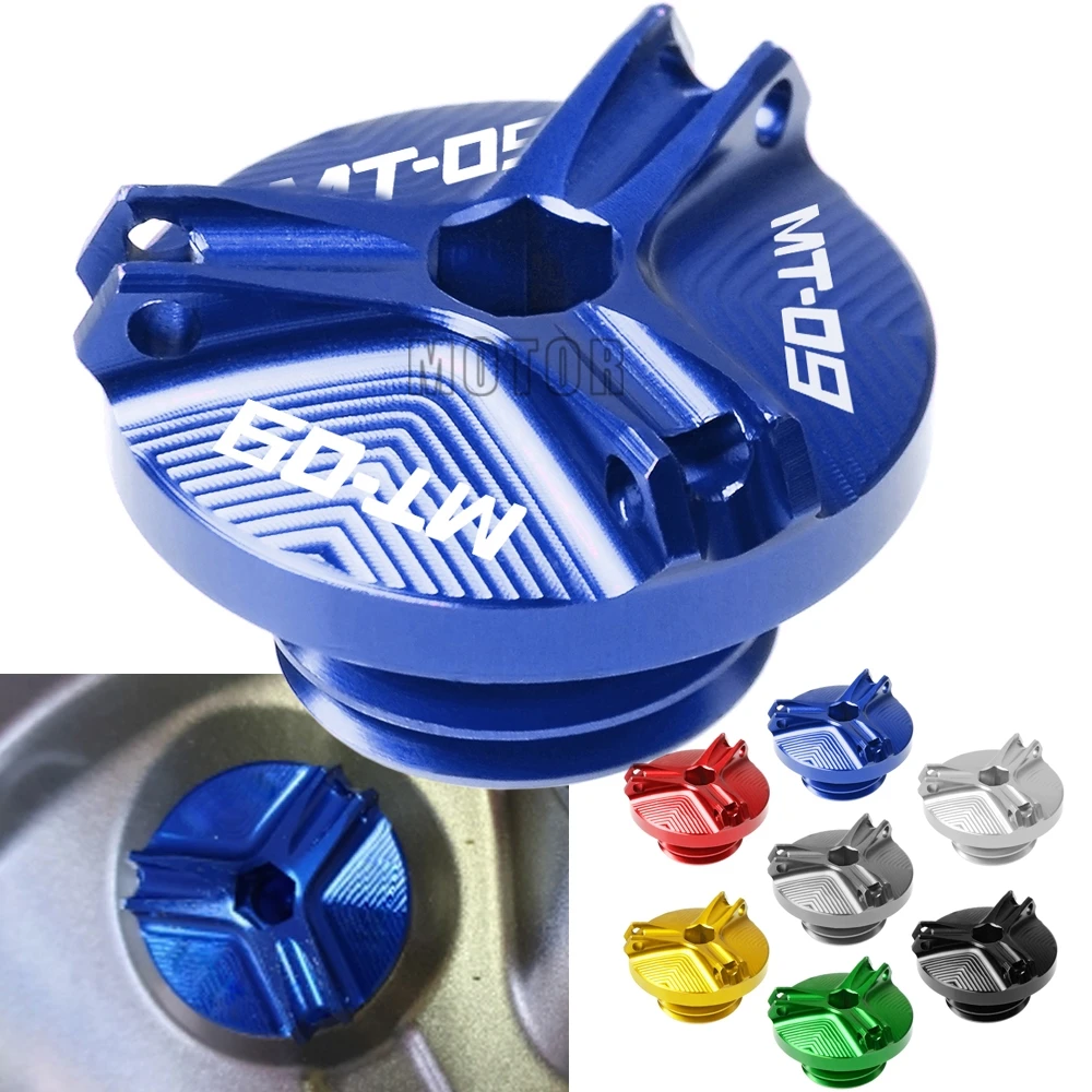 Для Yamaha MT-09 2013-/MT09 Tracer- MT 09 мотоцикл M20* 2,5 CNC масляный наполнитель чашки крышка двигателя масляный колпачок винт