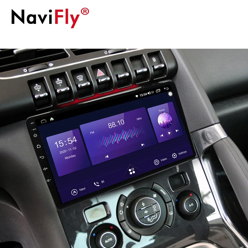Автомобильный мультимедийный плеер NaviFly 7862C Android 10 GPS-радио с экраном для Peugeot 3008 1