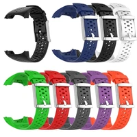 new silicone watch band breathable replacement wrist band strap with tools for polar m400 m430 gps running smart sports watch