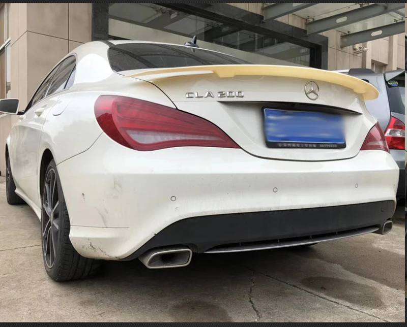 Разноцветные Спойлеры для задних крыльев Mercedes-Benz CLA W117 CLA180 CLA200 CLA250 CLA45 из