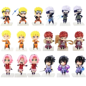 Фигурка героя из ПВХ, 3 шт.компл., Наруто, спираль, сюрикен, Узумаки, Наруто, Саске, Какаши, Сакура, Учиха, Итачи, игрушки для детей