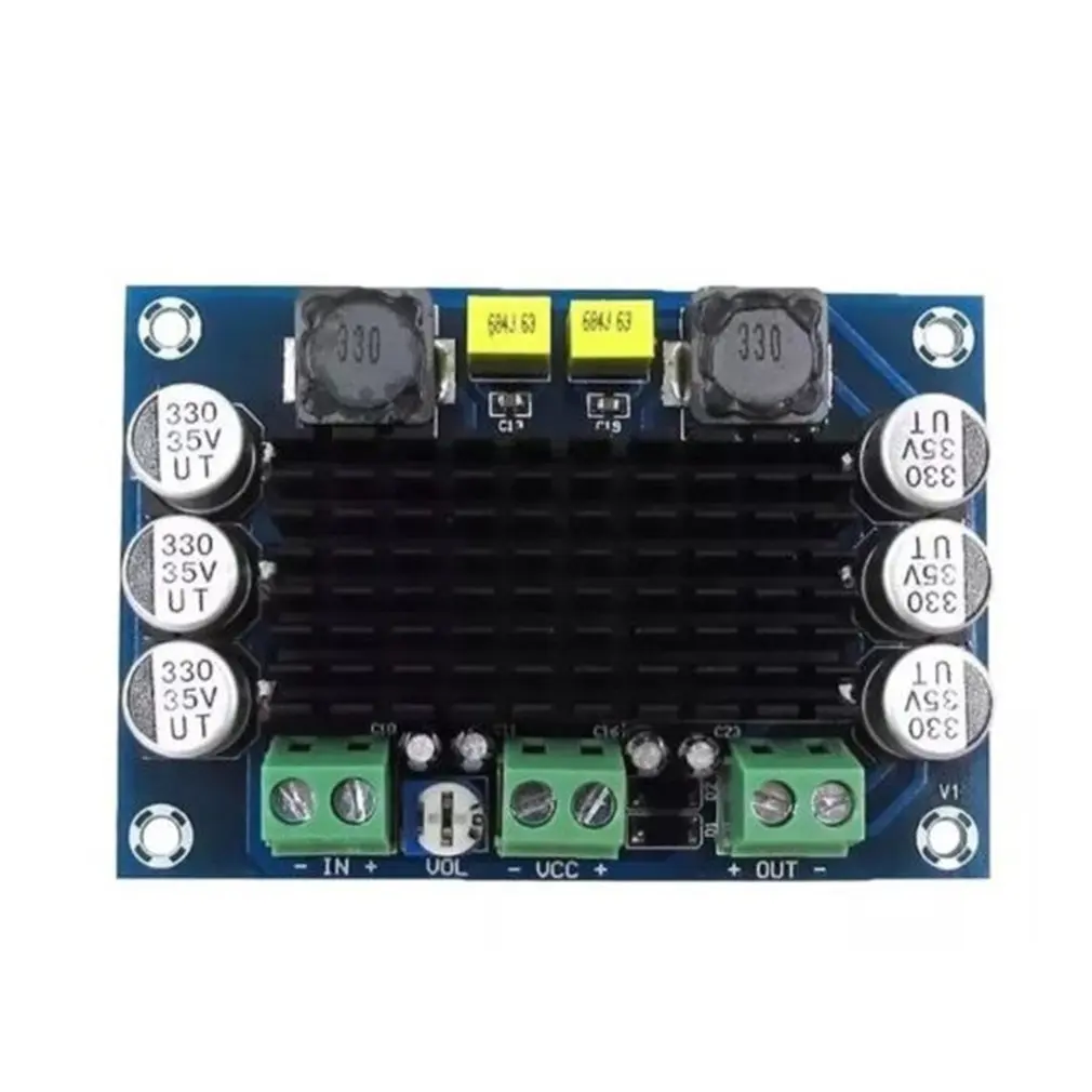 Профессиональный небольшой размер DC 12V 24V 100W TPA3116 D2 DA моно одноканальный цифровой