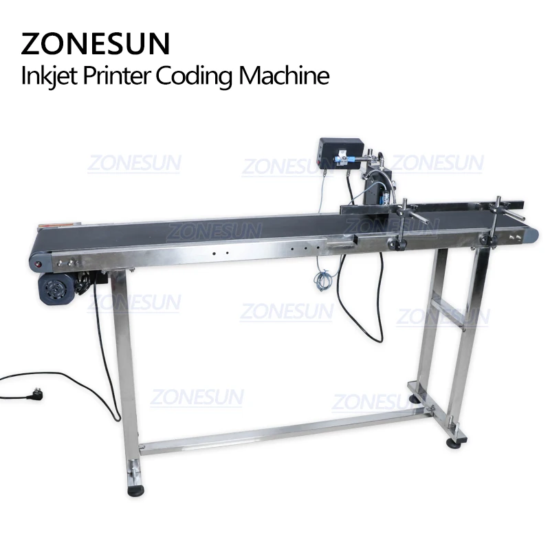 Автоматический струйный принтер ZONESUN интеллектуальная машина для кодирования