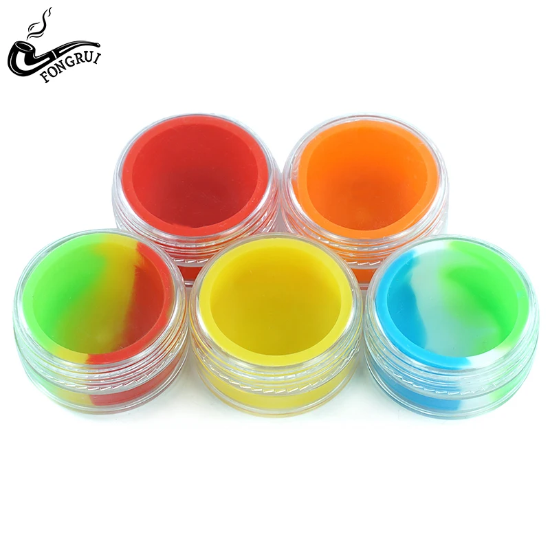 10 штук в партии 7 мл пластиковый контейнер с силиконовым внутренним милый пенал