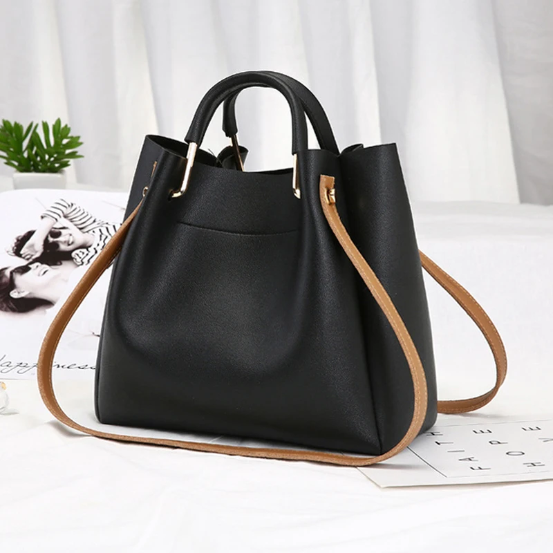 Bokinslon сумка на плечо из искусственной кожи модная женская простая