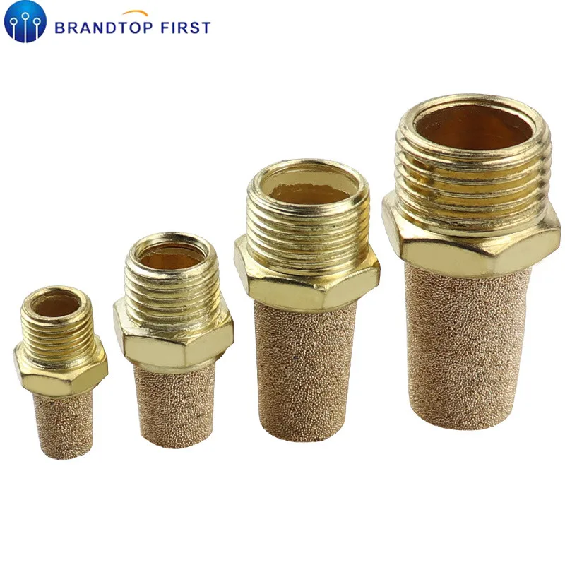 1 шт. пневматические детали выхлопной фильтр шума глушитель воздуха глушители 1/8