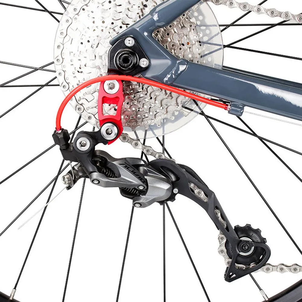 

MTB Road Bicycle Tail Hook Mountain Bike Alloy Rear Derailleur Hanger Extension Extender For 34T-52T Tooth Flywheel Drop Ship