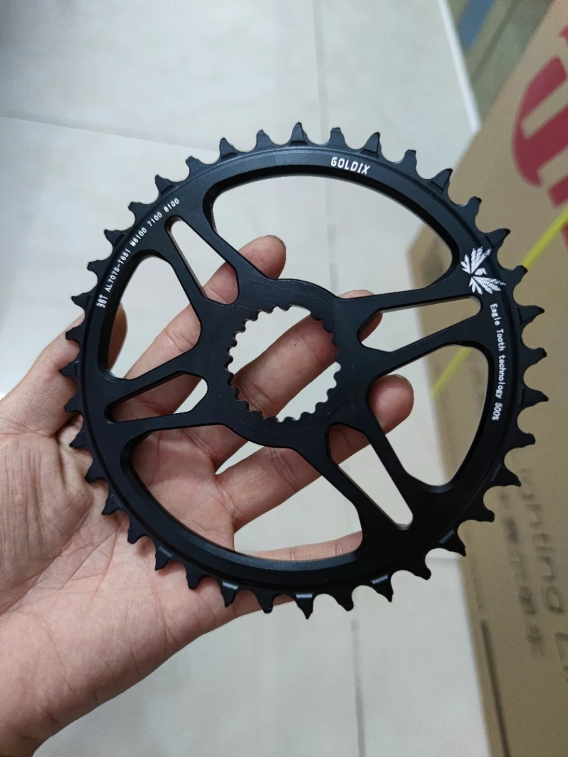 

GOLDIX Bike Chainring 32T 34T 36T 38T 40T MTB Narrow Wide Bicycle Chainwheel for Deore Xt M7100 M8100 M9100 12S Crankset