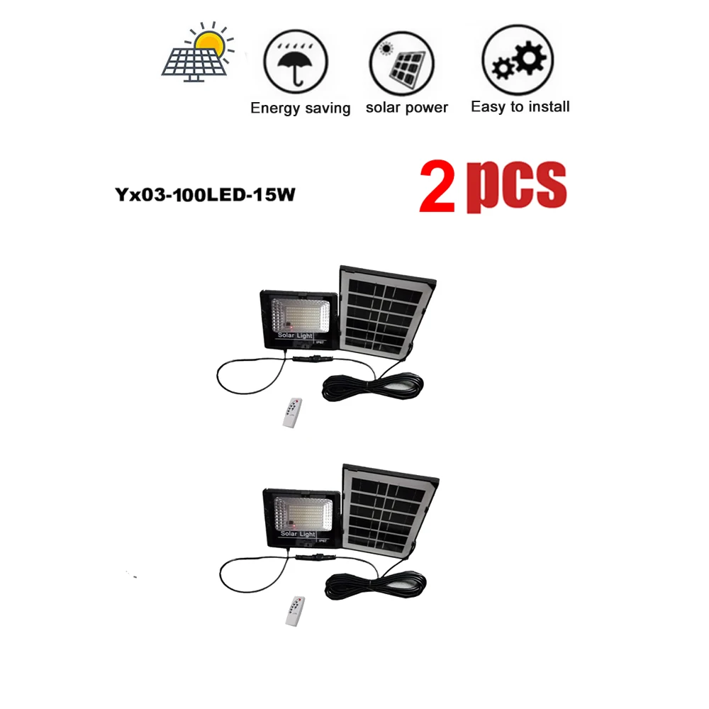 

solar light lamp floodlight LED Outdoor Wall Waterproof Body Emergency Night Garden Pathway Bright Led Lamp indoor remote timer