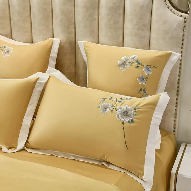 Комплект роскошного постельного белья из 100% египетского хлопка 4/6/7 шт.