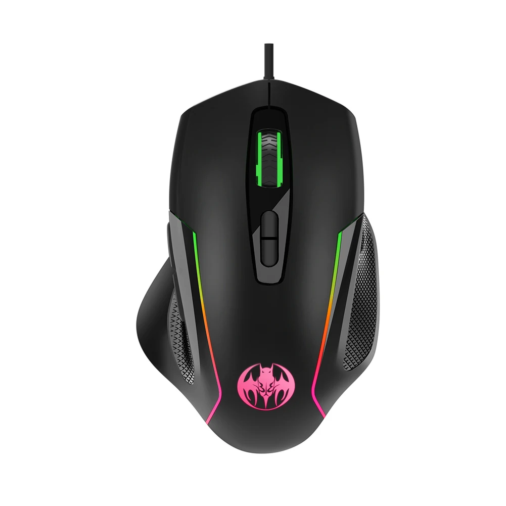 

Gm30 Wired Gaming Mouse Mice 6400dpi Optical 7 Buttons 7-color Breathing Light For Desktop Laptop Pc Gamer