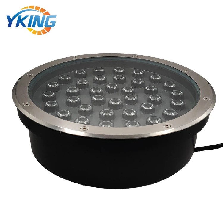 

304 Stainless Steel Cover 36W Color change RGB DMX IP67 Waterproof LED Inground Light