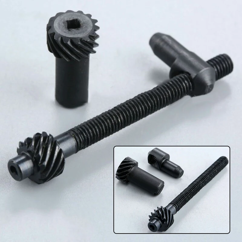 

1 Set Gear Type Chain Adjuster Screw Tensioner for Chinese Chainsaw 45CC 52CC 58CC 4500 5800 Tool Parts Chain Adjuster Tensioner