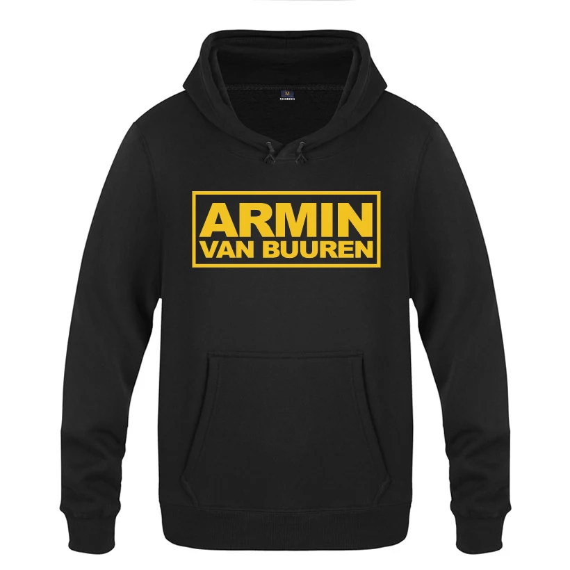 

Мужской флисовый пуловер с капюшоном, с длинным рукавом, DJ Armin Van Buuren, мужская толстовка с капюшоном в стиле «хип-хоп»