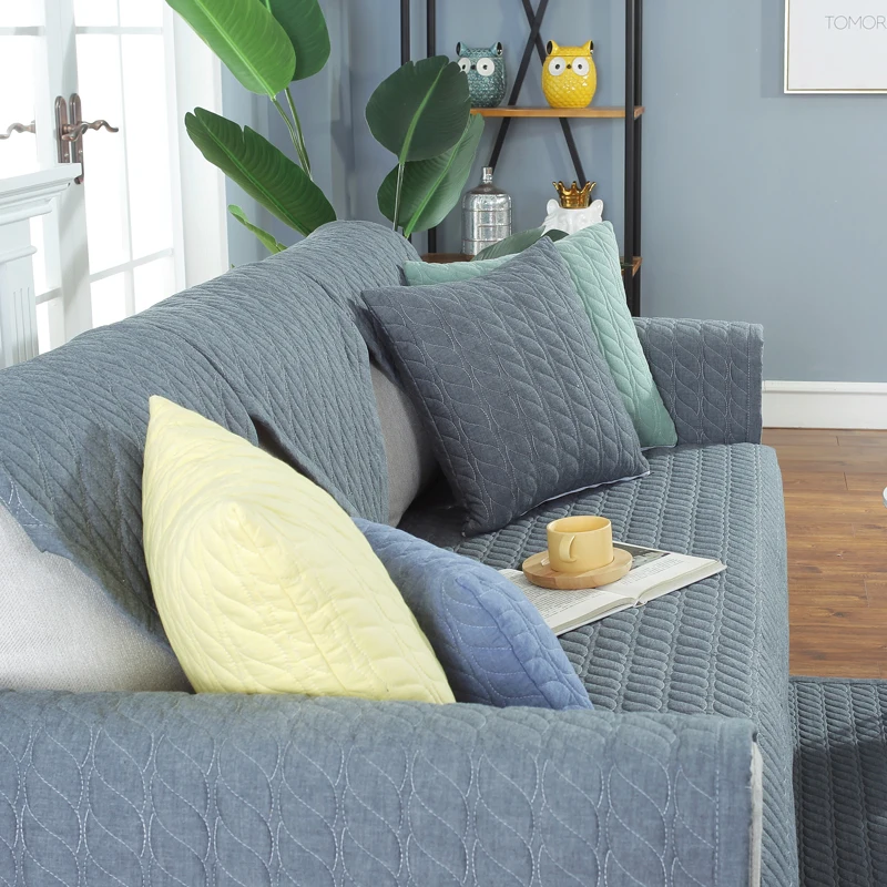 Новинка хлопковая подушка для дивана всесезонные универсальные тканевые