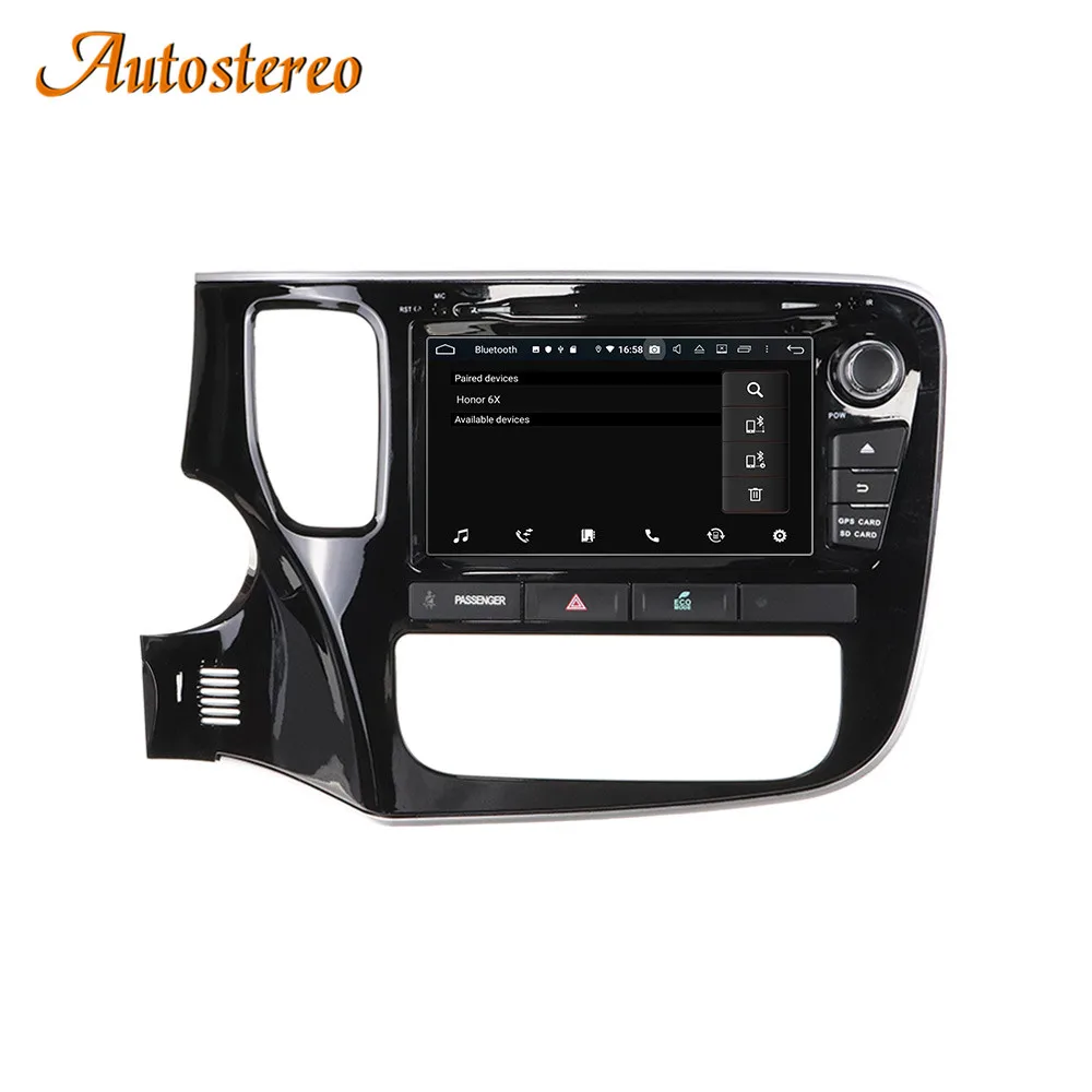 Android 9 PX5PX6 Автомобильный gps навигатор Автомобильный dvd-плеер для Mitsubishi OUTLANDER+ мультимедийный плеер радио магнитофон головное устройство