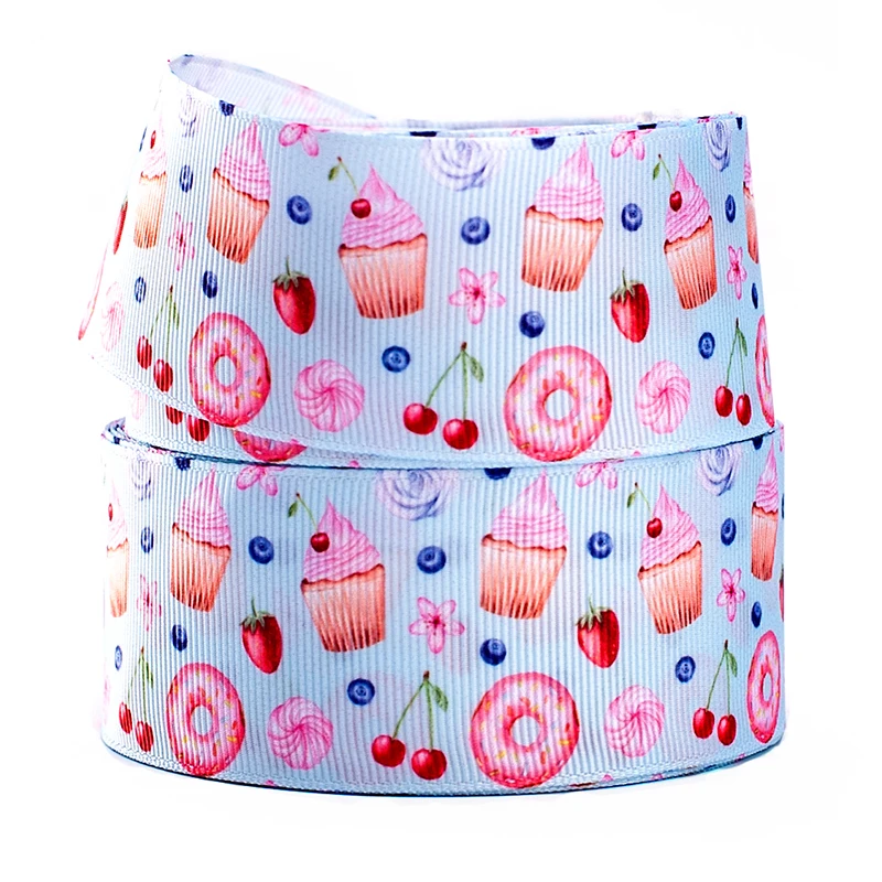 10 метров разных размеров Милые Мороженое шаблон печатная корсажная лента | Дом и