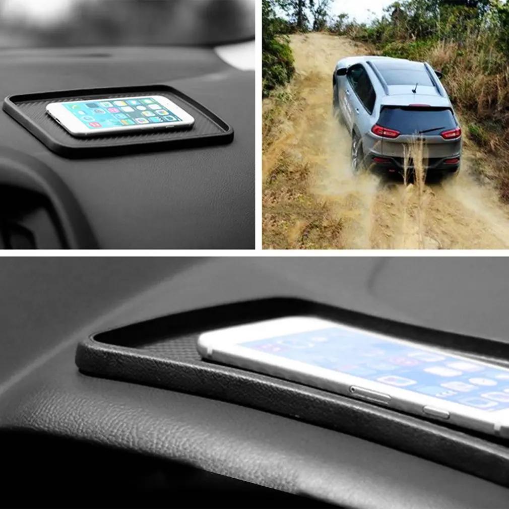 Автомобильный Противоскользящий держатель для телефона CARMATE резиновая