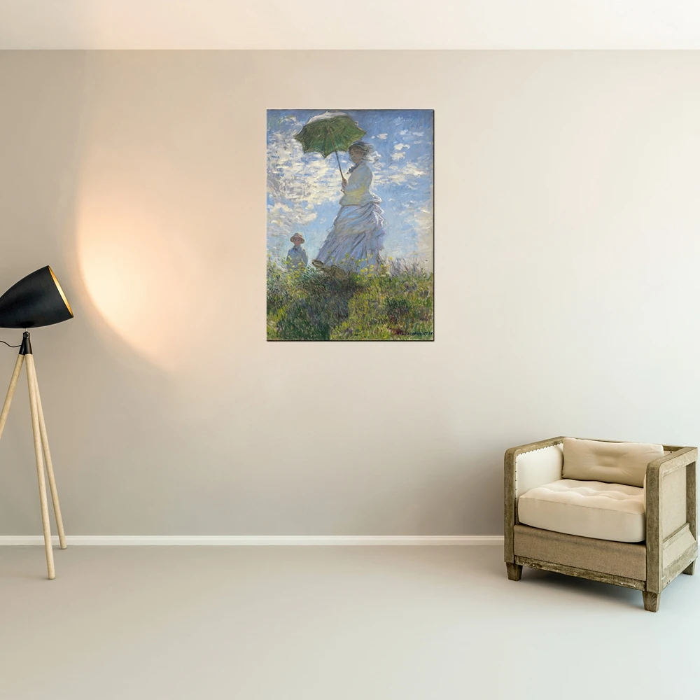 Клод Моне и сон Жан на горе настенное искусство для украшения дома известное