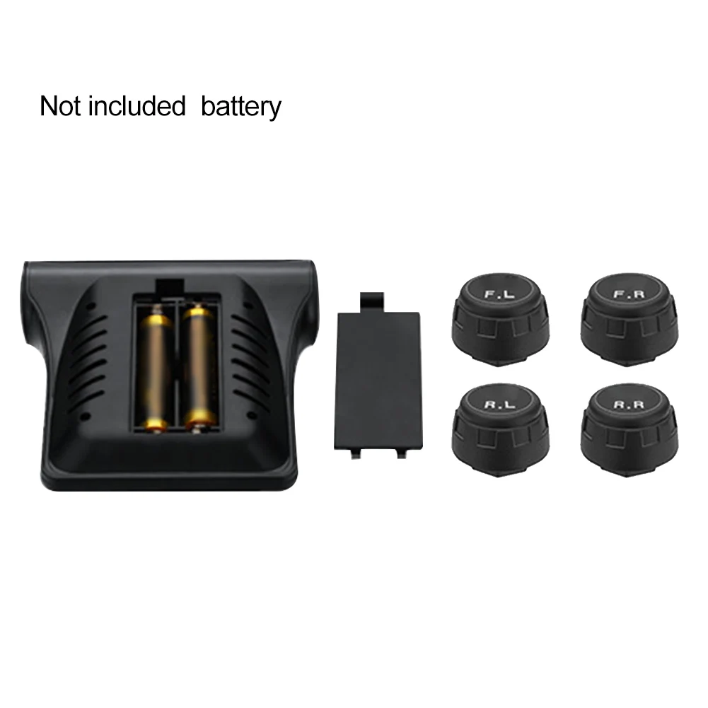 

Smart Multifunctional Tire Pressure Monitor Gauge Digital Display Car Wireless Easy Install Auto Alarm Internal External Sensor