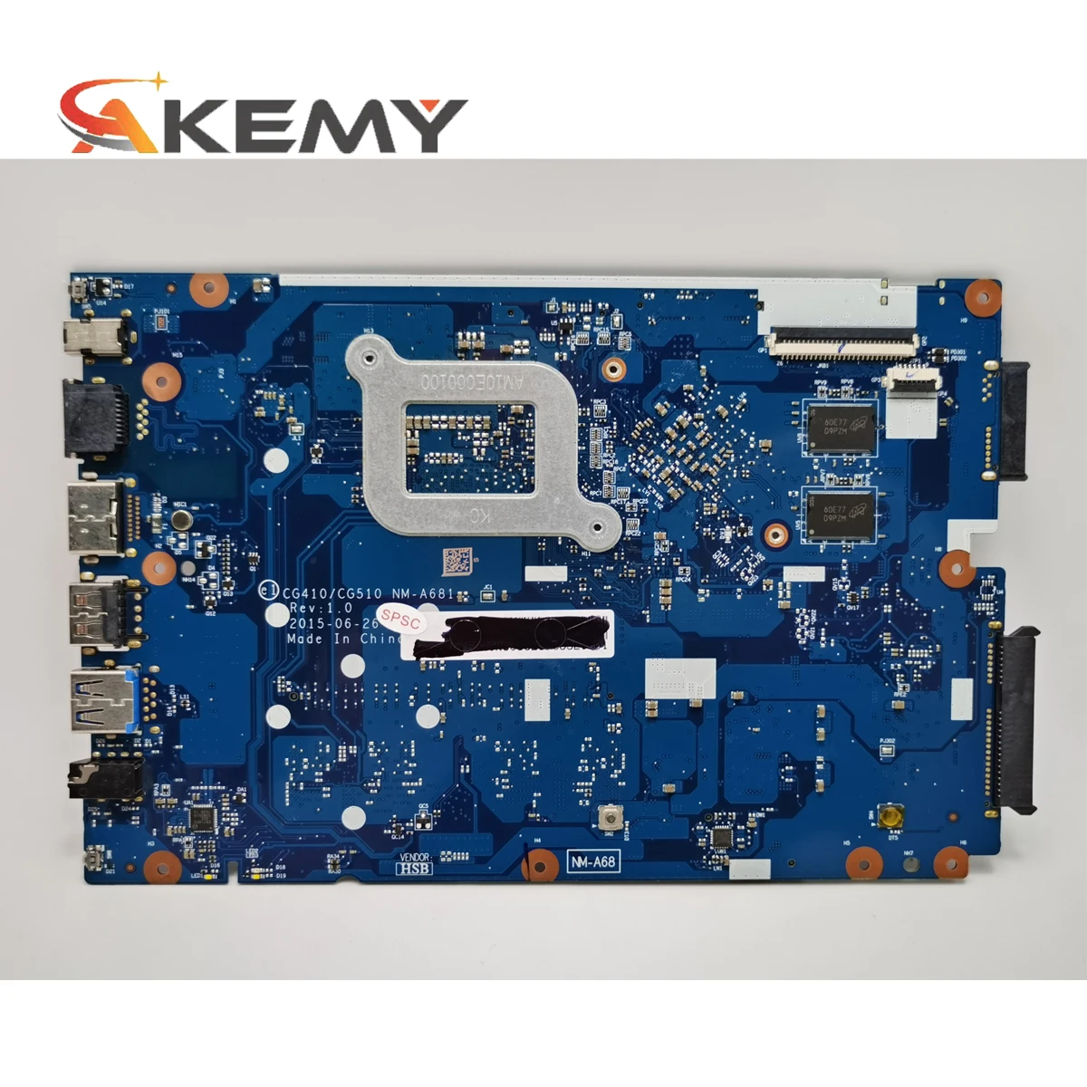 CG410/CG510 NM A681 подходит для For Lenovo B50 50 100 14IBD Материнская плата ноутбука cpu i3 5005U GT920M DDR3
