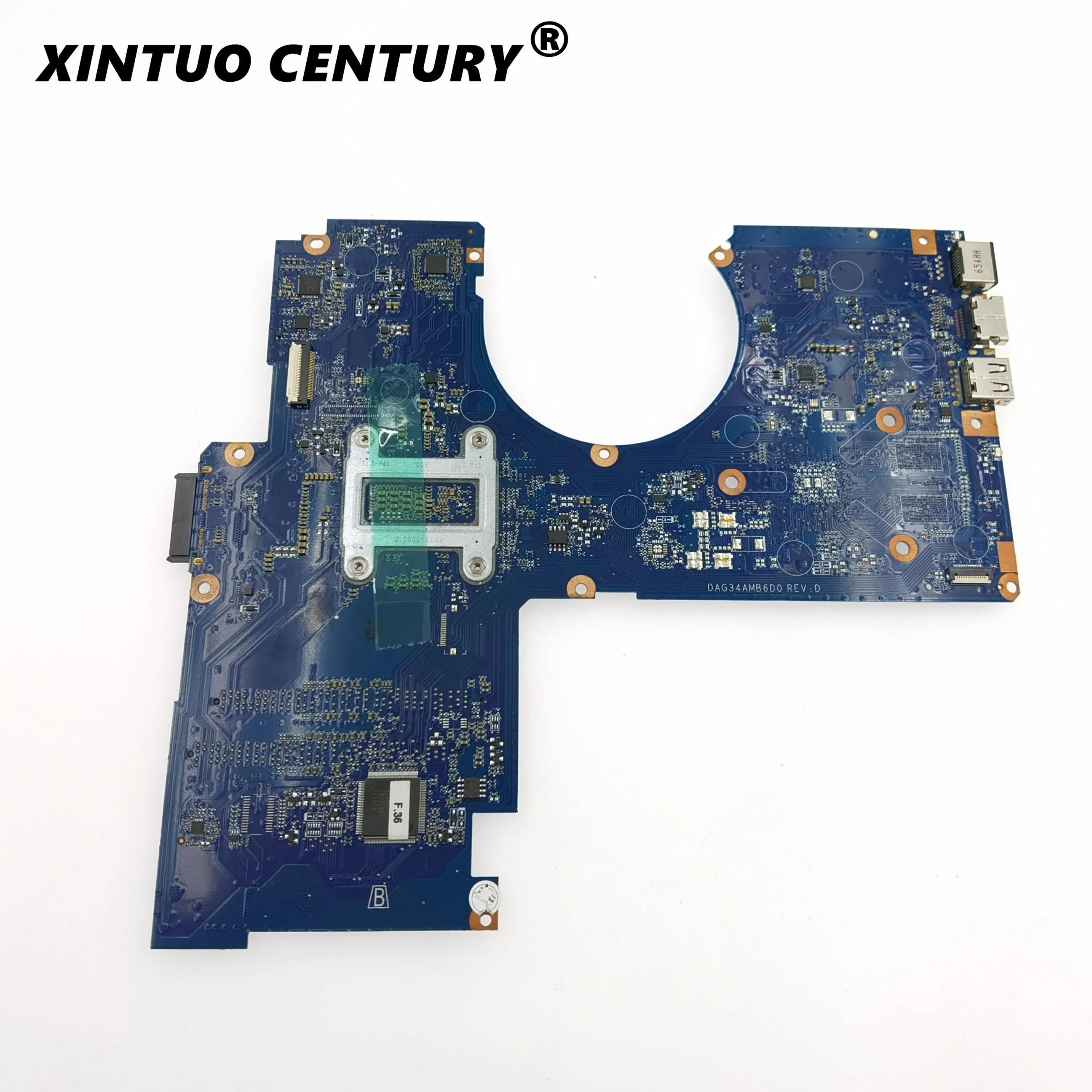 Günstig DAG34AMB6D0 901574-601 901574-001 Für HP Pavilion 15-AU Laptop Motherboard Mit I5-7200U CPU DDR4 Wichtigsten Bord Volle Test