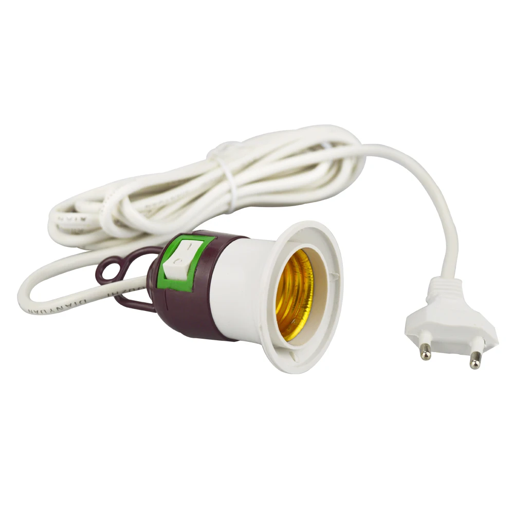 lamp holder EU plug Phytolamp полный спектр 20 Вт светодиодный лампа для выращивания E27 Светодиодный светильник для выращивания растений светильник красно-синие ЖК-индикаторы для растений лампа для роста цветов - Испускаемый цвет: lamp holder EU plug
