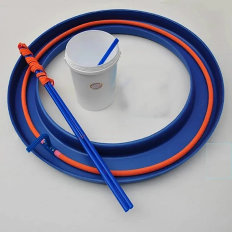 

Magic Bubble Art Ring Professional Bubble Show Props Full Set Annual Party Show Large Circle Basin Double Bar Giant Bubble Wand