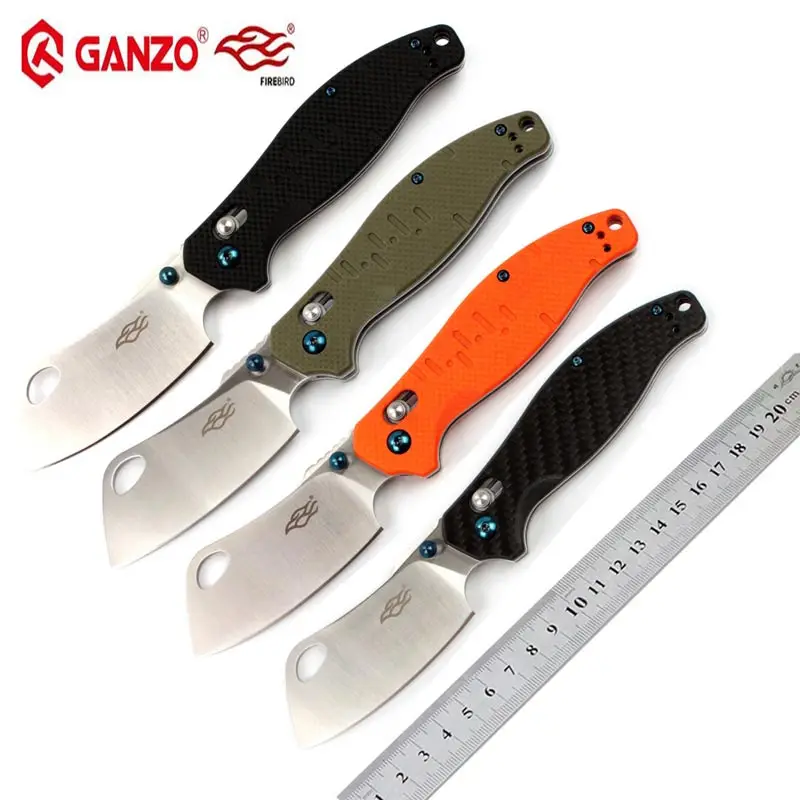 Складной нож Ganzo Firbird F7551 440C 58 60HRC G10 или из углеродного волокна уличный инструмент