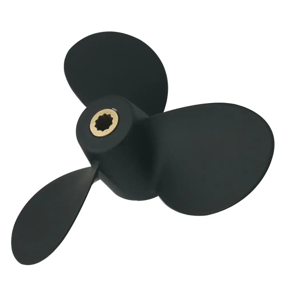 Бесплатная доставка алюминиевые пропеллеры 7 5x6 5 на 10 зубьев для Suzuki 4hp 6hp