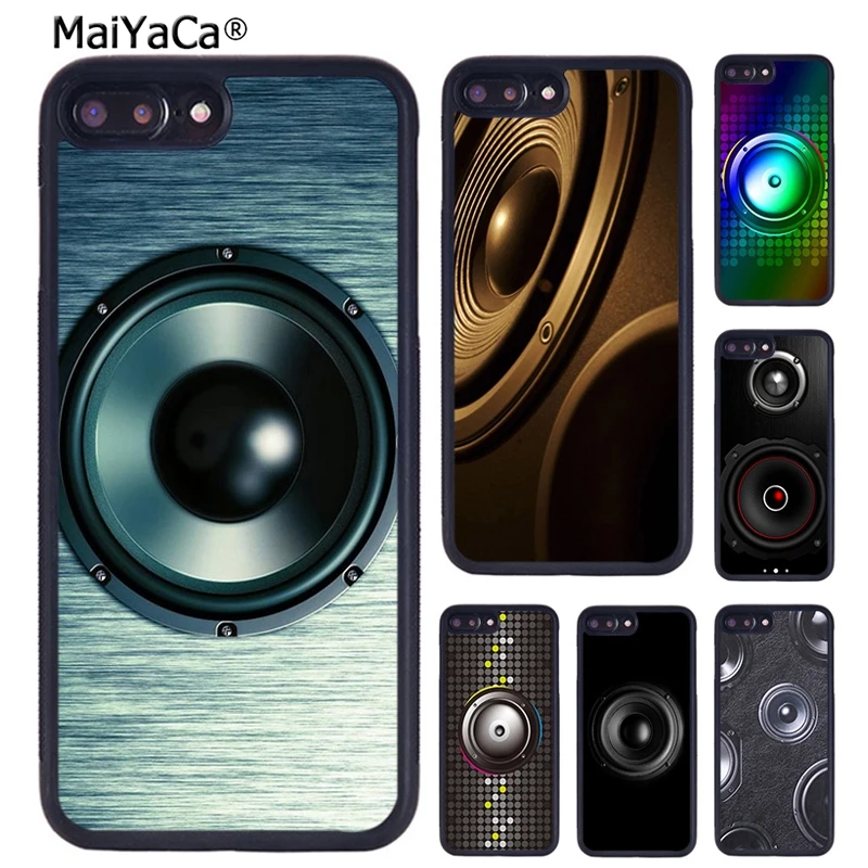MaiYaCa массивные музыкальные колонки телефонный чехол для iPhone X XR XS 11 12 Pro MAX 5 6 S 7 8 Plus