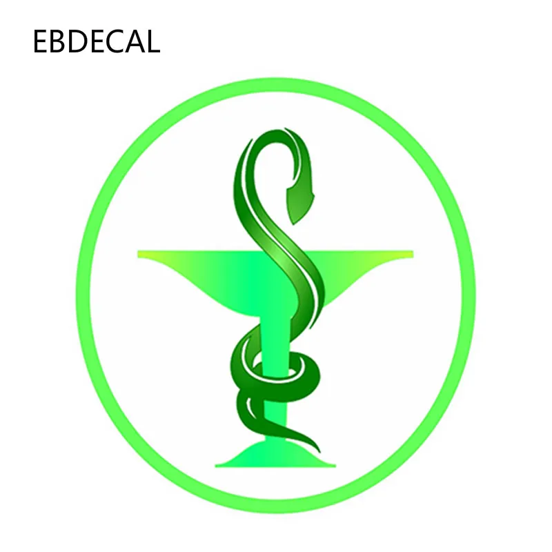 Ebdeckle медицинская аптека логотип для Авто/бампер/окно/настенные наклейки DIY Декор