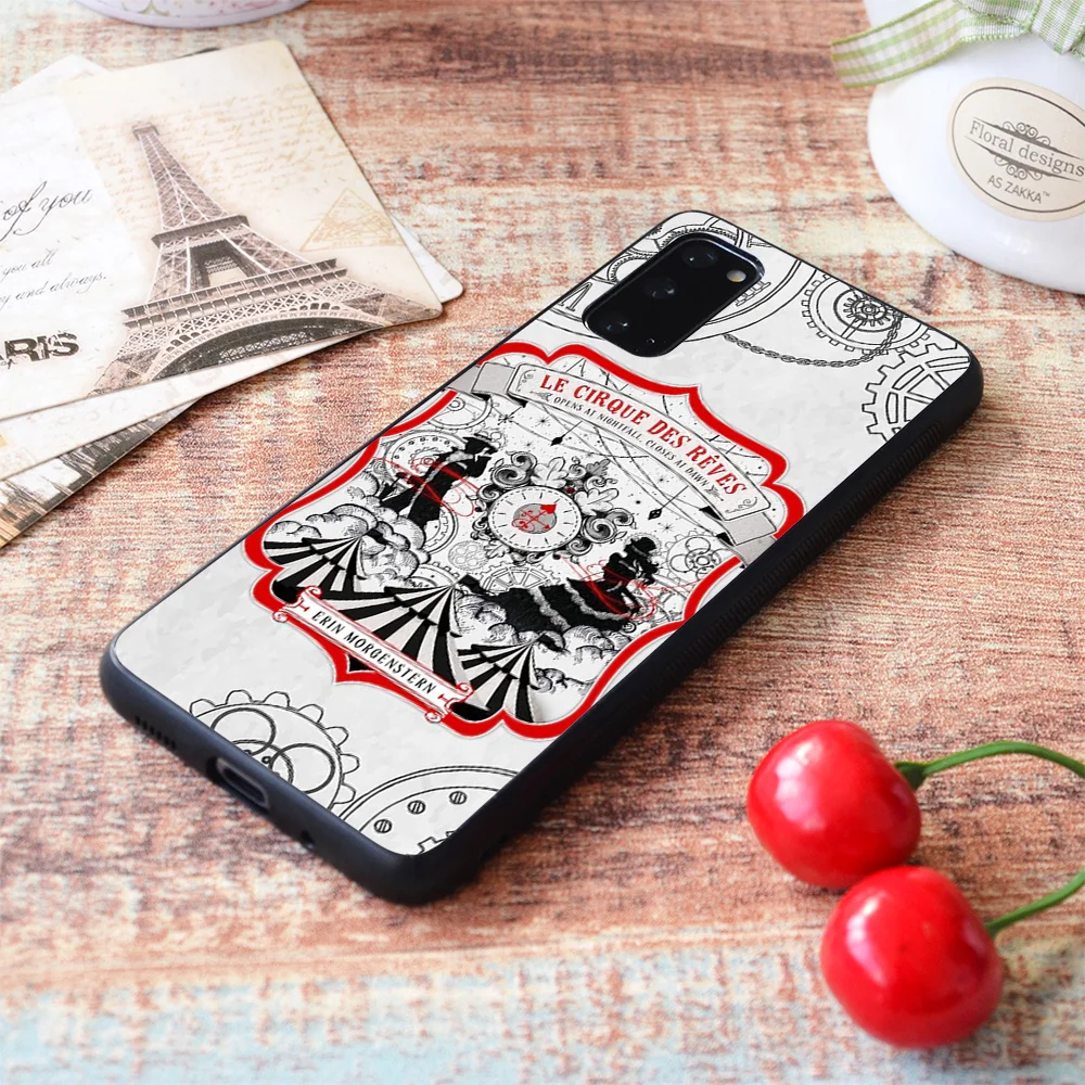 

For Samsung Galaxy The Night Circus - light Soft TPU border Samsung Galaxy Case