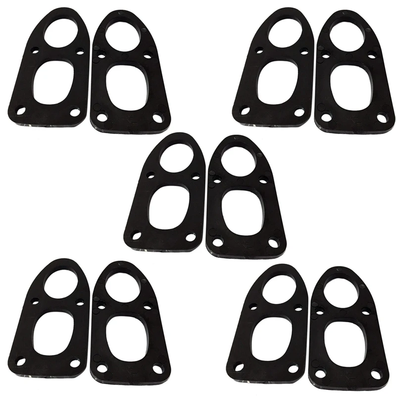 

10Pcs Skateboard Riser Pads mm 6mm (1/4 inch) Riser Pads U-Shape Skateboard Shock Pads Soft Longboard Shockpads