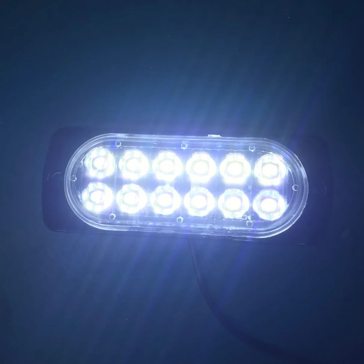 12LED 36 Вт ультра тонкая боковая сторона светильник грузовик/грузовик тела боковое