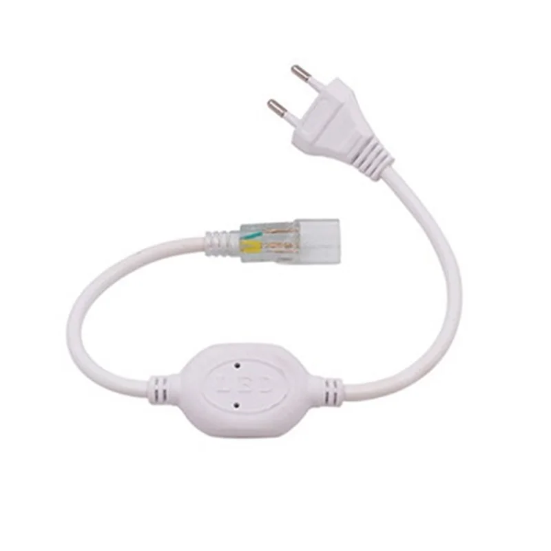 Светодиодные неоновые разъемы для подключения к электронному кабелю и разъему