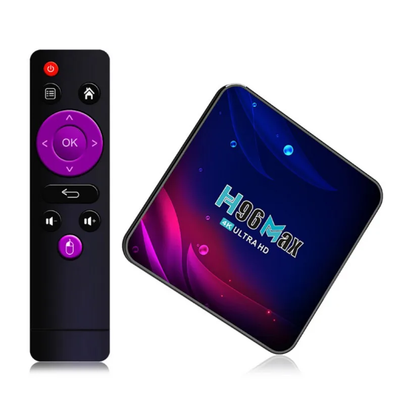 

Newest 4G 64GB 4K Android TV Box 2.4G 5.8G WIFI Google Voice Set Top Box H96 MAX V11 Smart TV Box Android TV Box 11