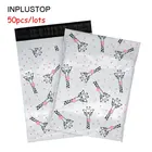 INPLUSTOP Новый мультяшный конверт курьерские Сумки плотная пластиковая одежда самозапечатывающиеся почтовые пакеты водонепроницаемый полиэтиленовый пакет