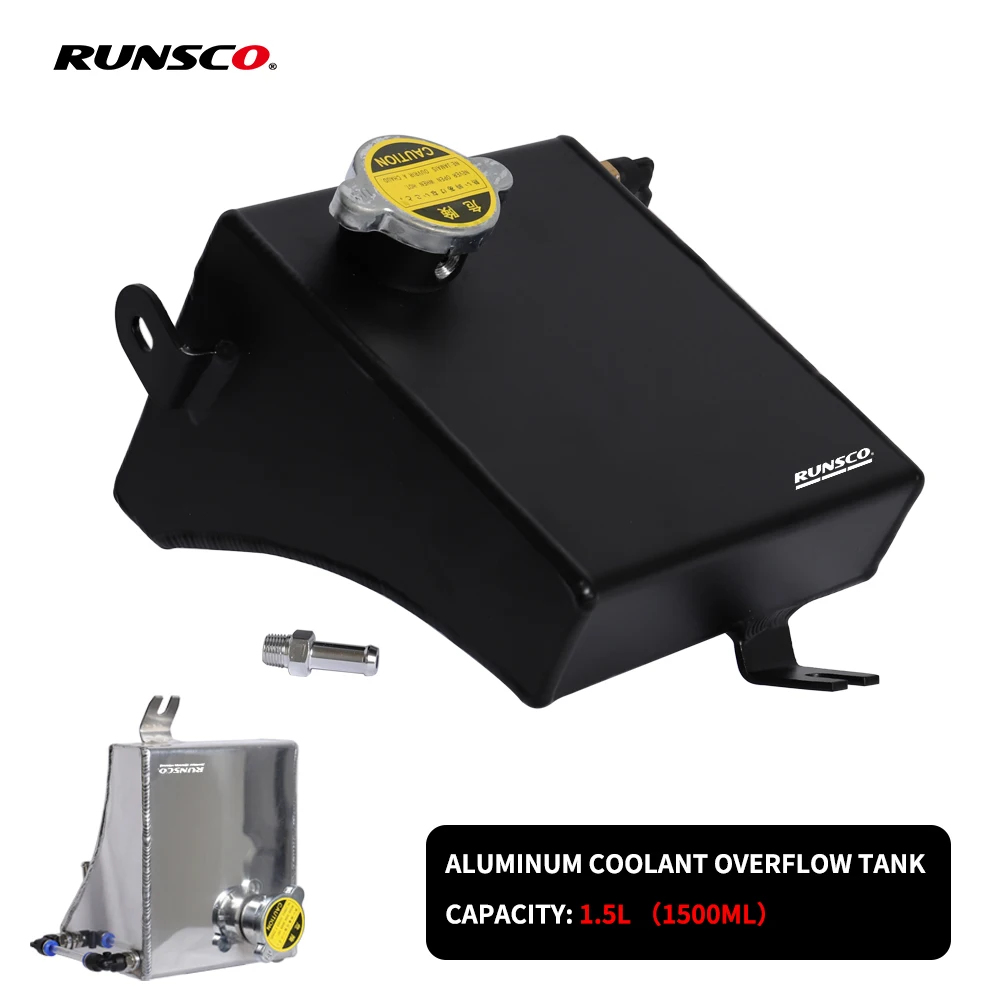 

Алюминиевый резервуар для перелива охлаждающей жидкости 240SX S13 SR20DET KA24DE KA24E KA24 для Nissan (Подходит для: 240SX) 1,5 л