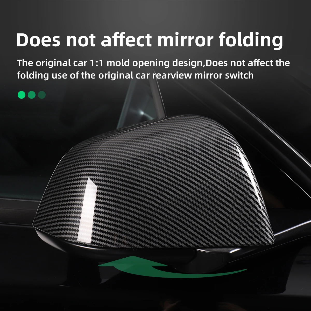 Аксессуары для автомобиля внешние Запчасти корпуса зеркала заднего вида Tesla Model 3