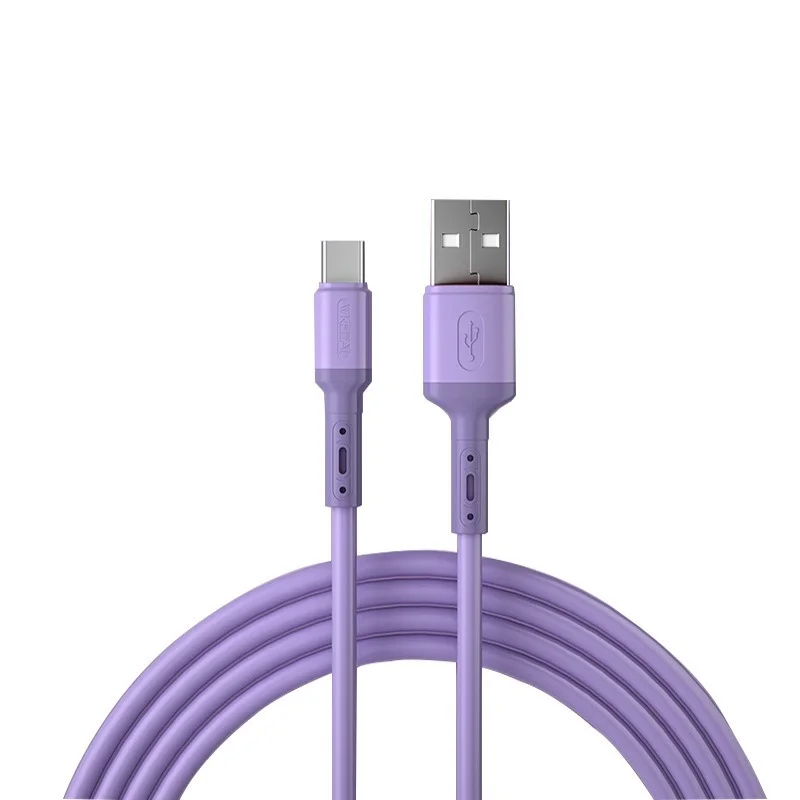

Fast Charging Micro USB Cable 5A Liquid Silicone USB Type-C Cable Charger Mobile Phone Data Cable for Samsung Xiaomi HTC Huawei